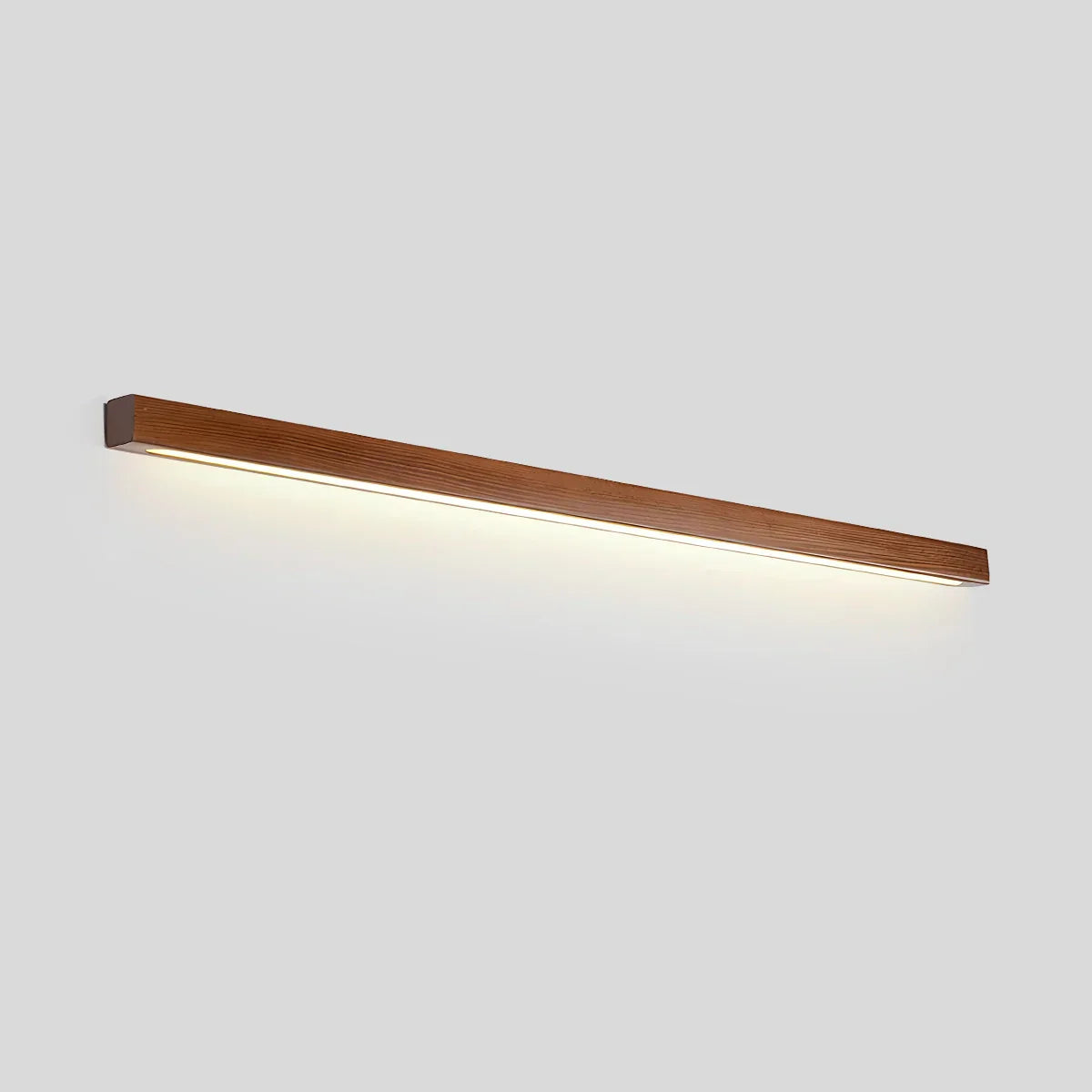 Nástěnné dřevěné světlo Arlo Linear pro chodbu | Fervei