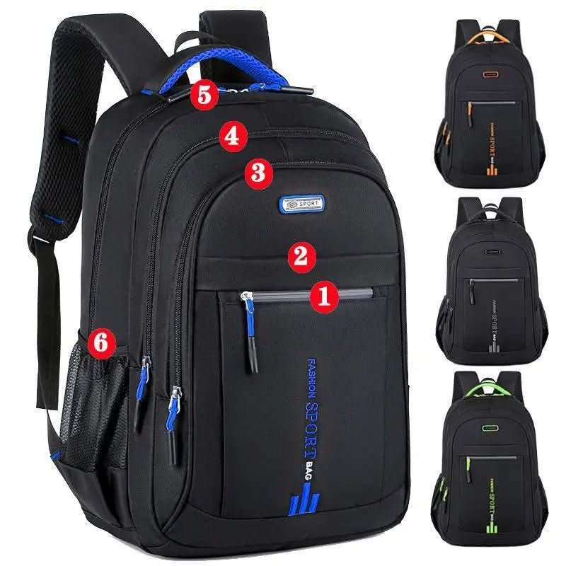 Zaino da uomo impermeabile AquaForge Oxford per lavoro e viaggio