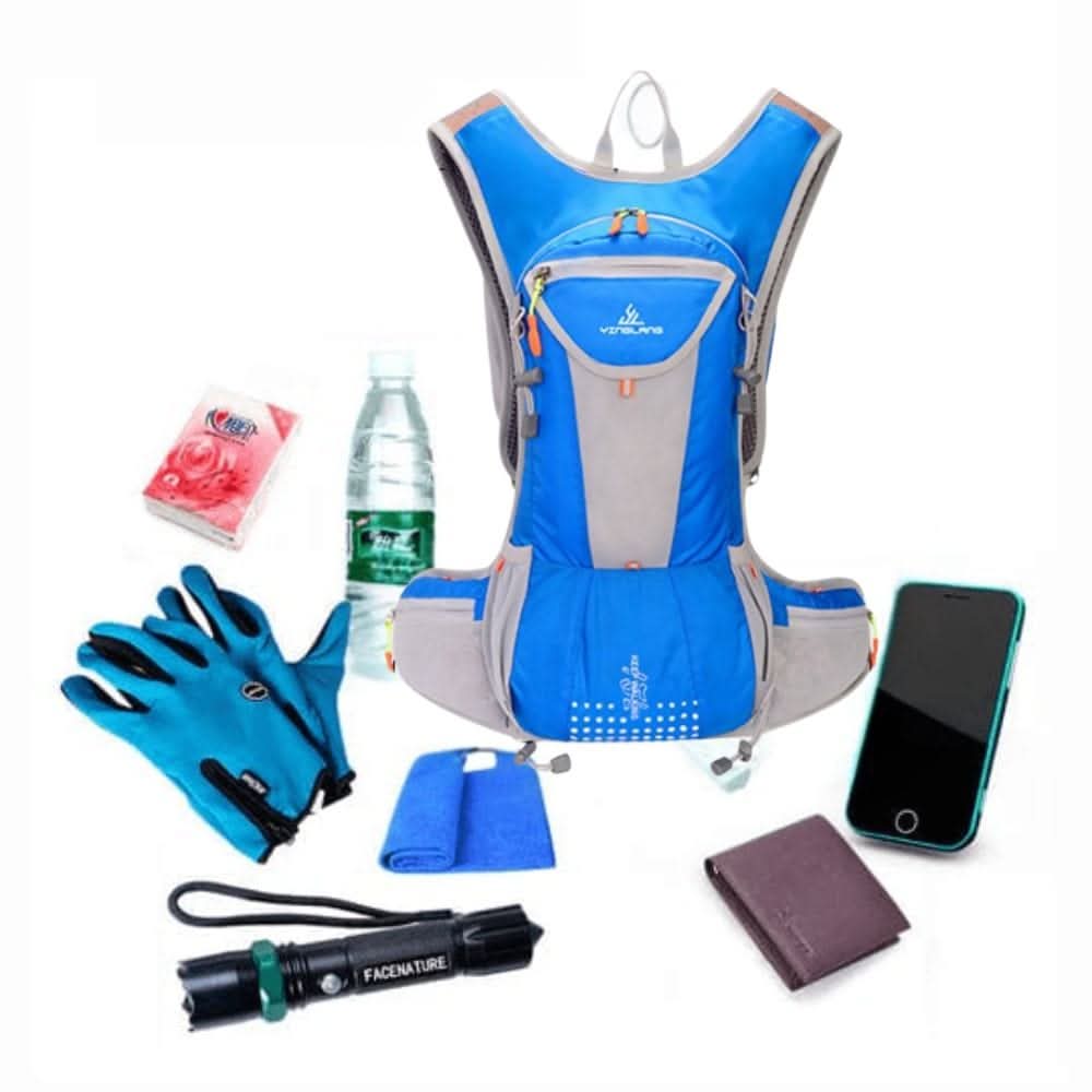 AquaFlow Trek Pack Bisiklet Sırt Çantası Entegre Sulama Sistemi ve Konforlu