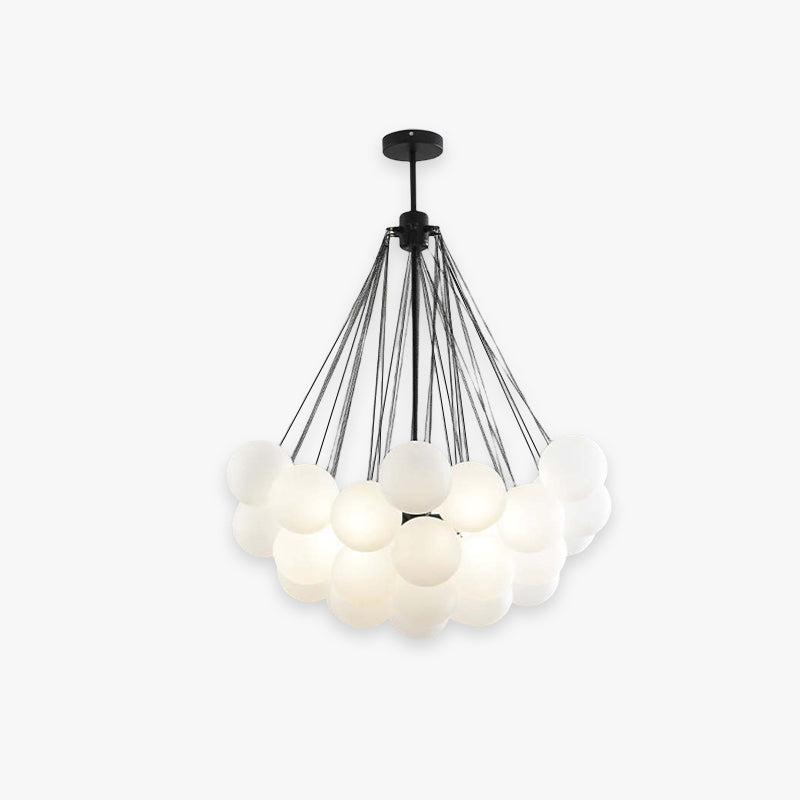 Aurea Pendant Lamp With Metal And Glass For Modern Rooms