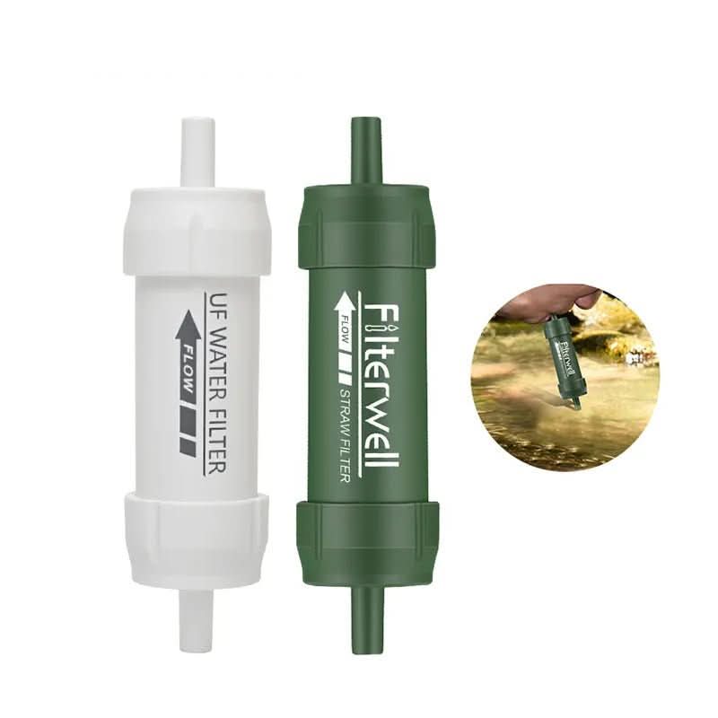 TrailGuard Mini Portable Water Filter Straw for Camping and Emergencies