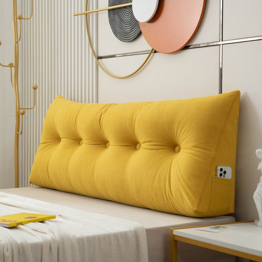 Ergonomic Back Support Wedge Pillow For Bed And Sofa Comfort