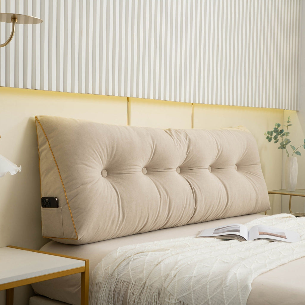 Ergonomic Back Support Wedge Pillow For Bed And Sofa Comfort
