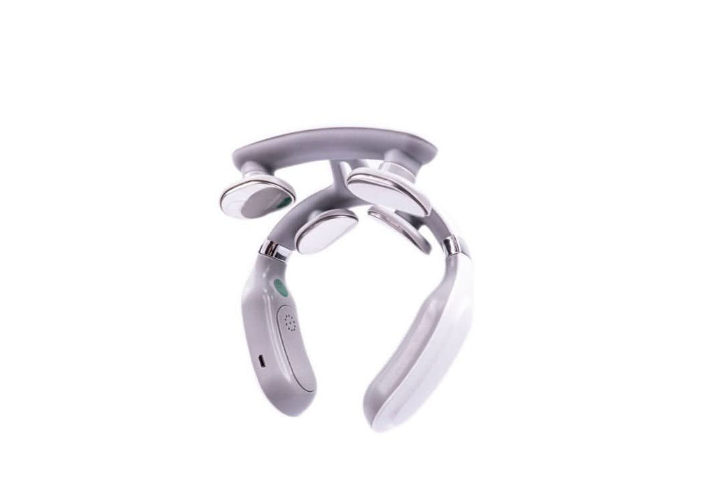 Deluxe Nackenmassagegerät mit Wärme und Vibration 4-in-1