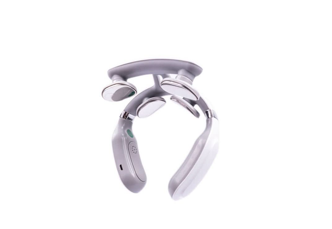 Deluxe Nackenmassagegerät mit Wärme und Vibration 4-in-1