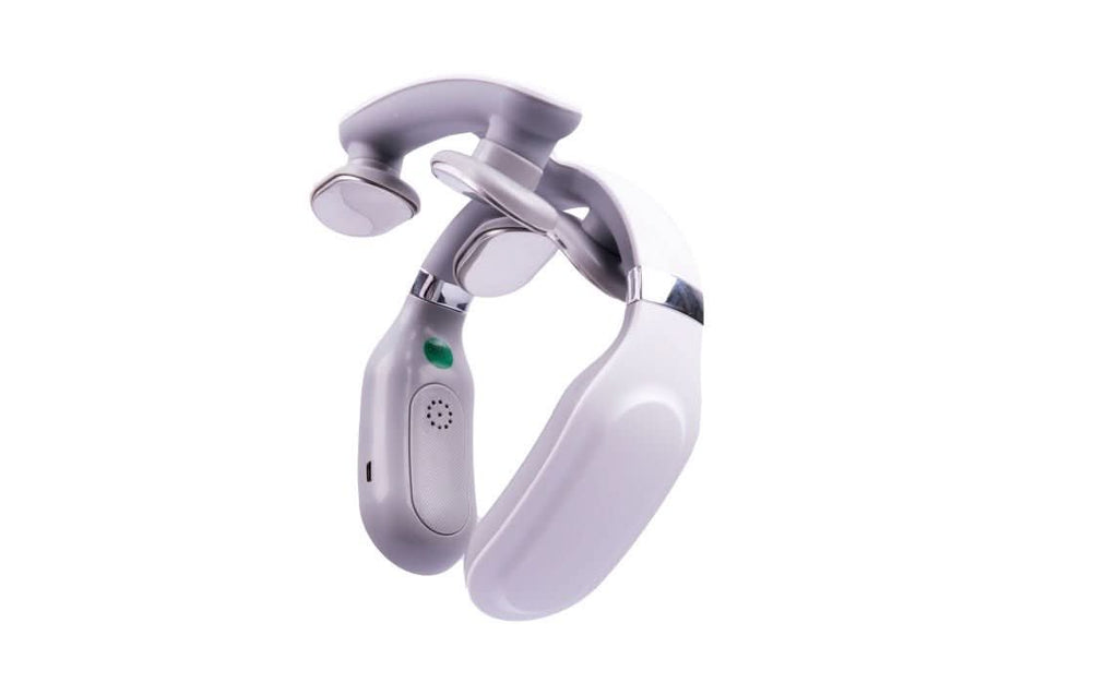 Deluxe Nackenmassagegerät mit Wärme und Vibration 4-in-1