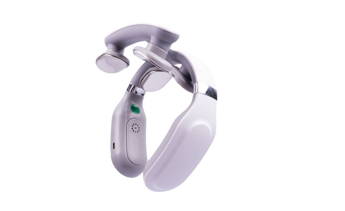 Deluxe Nackenmassagegerät mit Wärme und Vibration 4-in-1