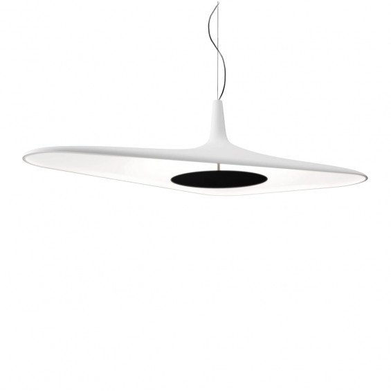 SolaraLume Moonrise Pendant Lamp With Sun Crown Detail