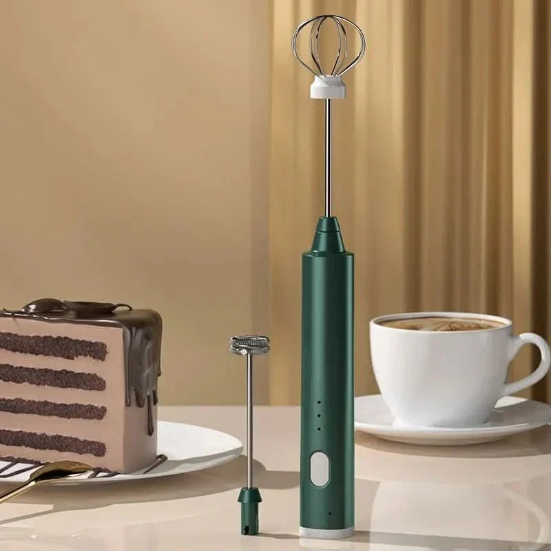 NovaBlend Powerful Mini Hand Mixer for Kitchen and Coffee