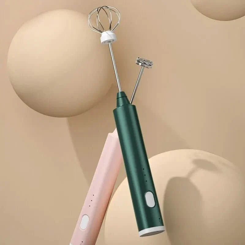 NovaBlend Powerful Mini Hand Mixer for Kitchen and Coffee