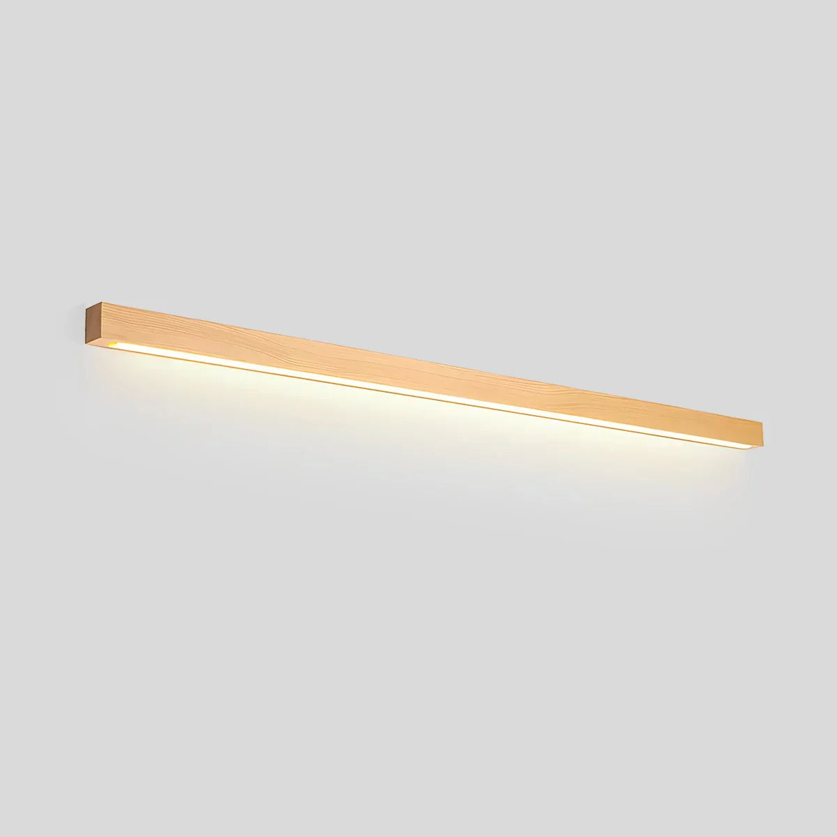 Nástěnné dřevěné světlo Arlo Linear pro chodbu | Fervei