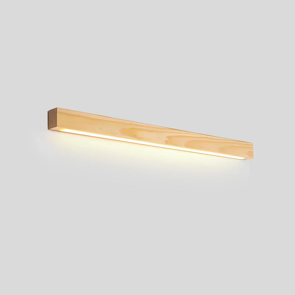 Nástěnné dřevěné světlo Arlo Linear pro chodbu | Fervei