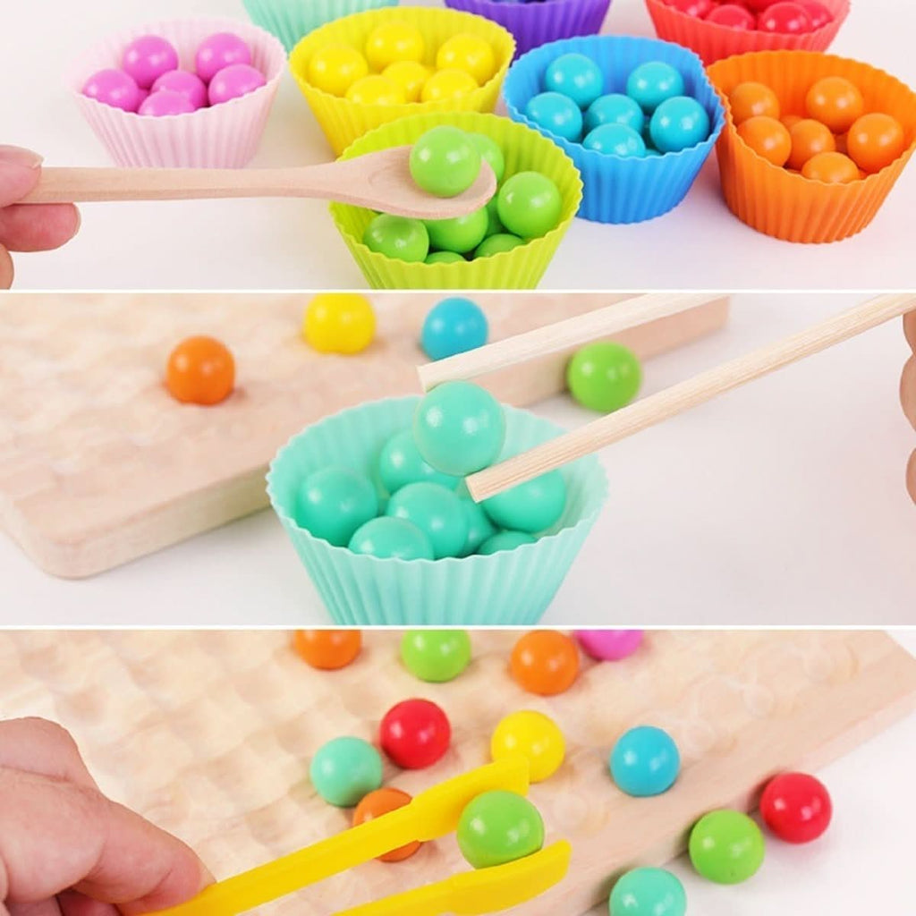 Set di Perline BeadCraft Studio Montessori per lo Sviluppo Creativo e le Abilità Motorie Fini