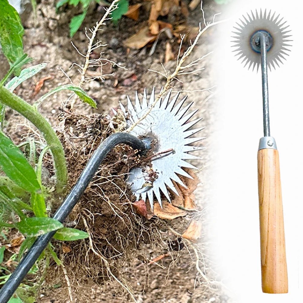 GreenGrip Ergonomic Weed Remover With Sharp Tip For Easy Gardening Work
