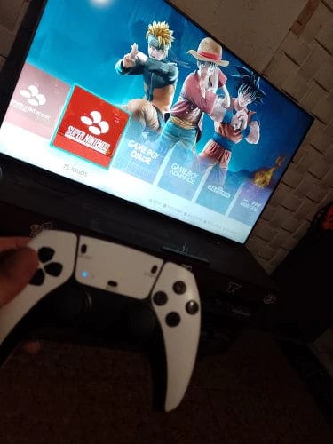4K Pro Game Stick Console Bundle With Two PS5 Controllers