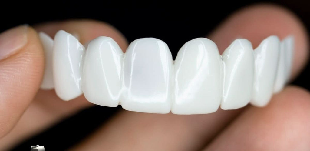 LuminDent Denture With White Dental Lenses For Aesthetic Smile
