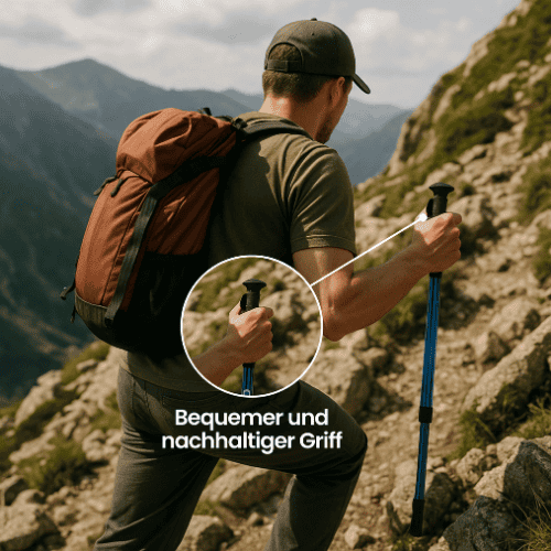 Summit Ridge Nastavitelné trekové hole pro stabilitu a pohodlí