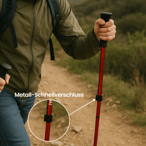 Summit Ridge Nastavitelné trekové hole pro stabilitu a pohodlí
