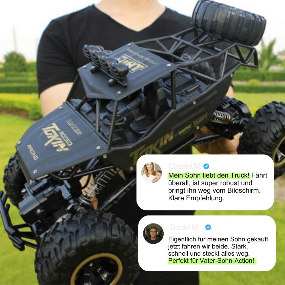 TerraRidge X4 RC Monster Truck pro jakýkoli terén a offroadová dobrodružství
