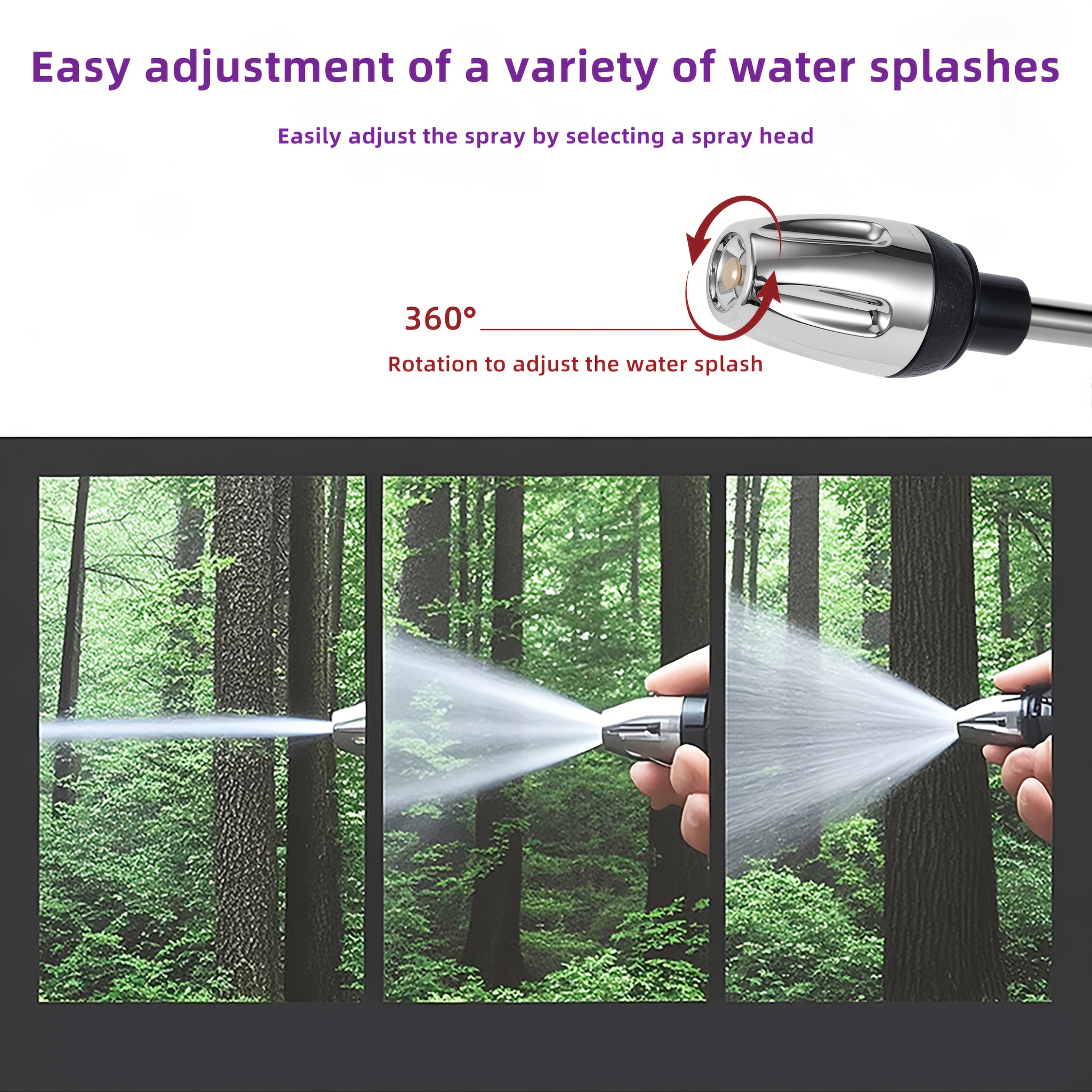 High-Pressure Cleaning Sprayer for Outdoor Use