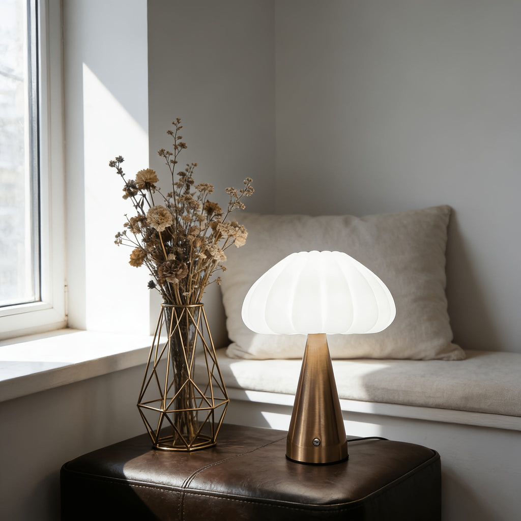 Umbrella Table Lamp for Elegant Night Lighting