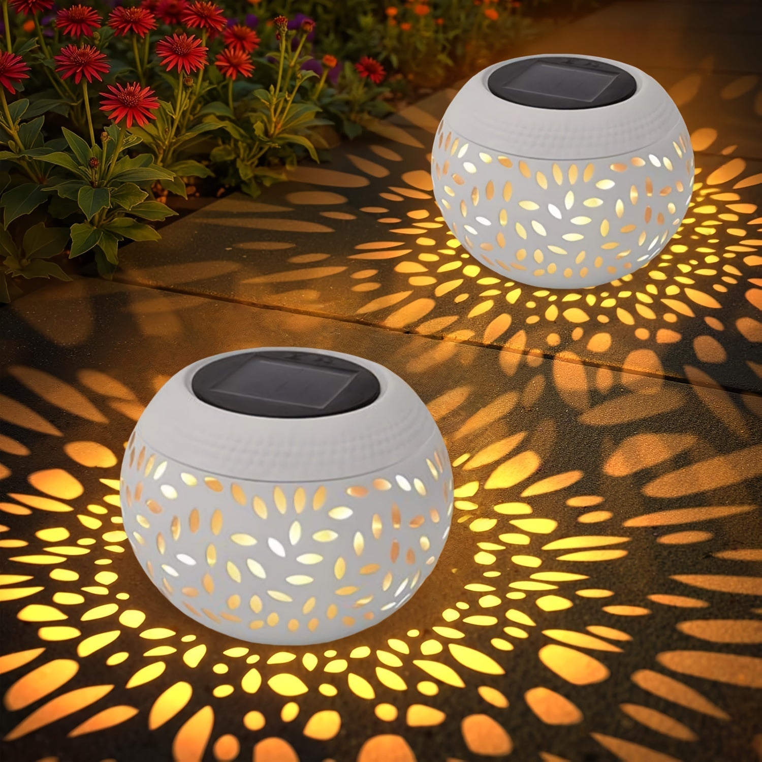 Solární stolní lampa s pohybovým senzorem