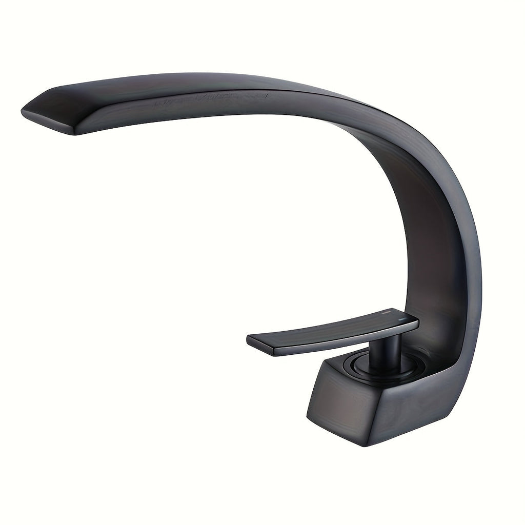 Black Brass Basin Faucet