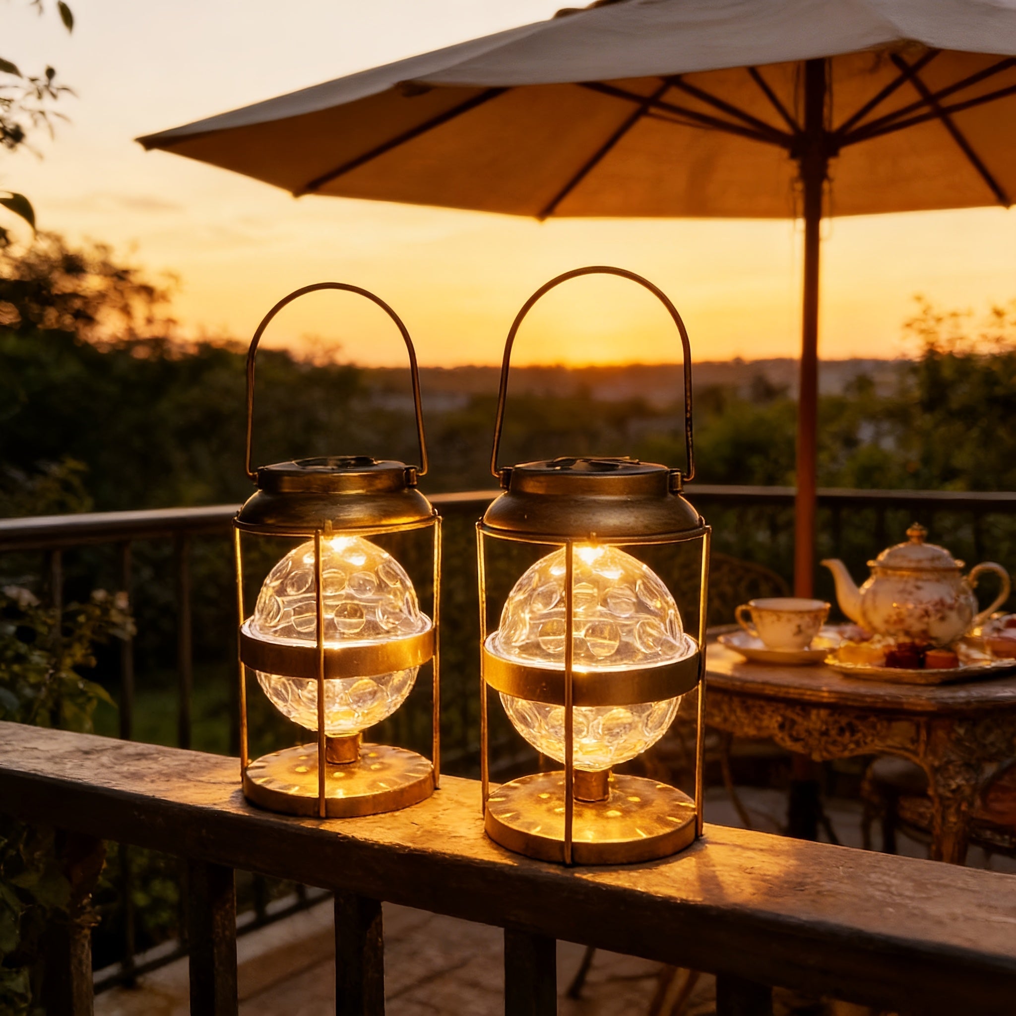Hanging Solar Pendant Lantern