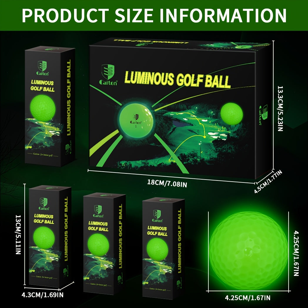 Fluorescerende natgolfbolde