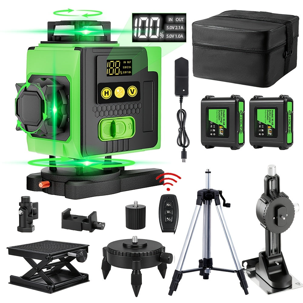 360 Laser Level Tool for Precision Construction Alignment