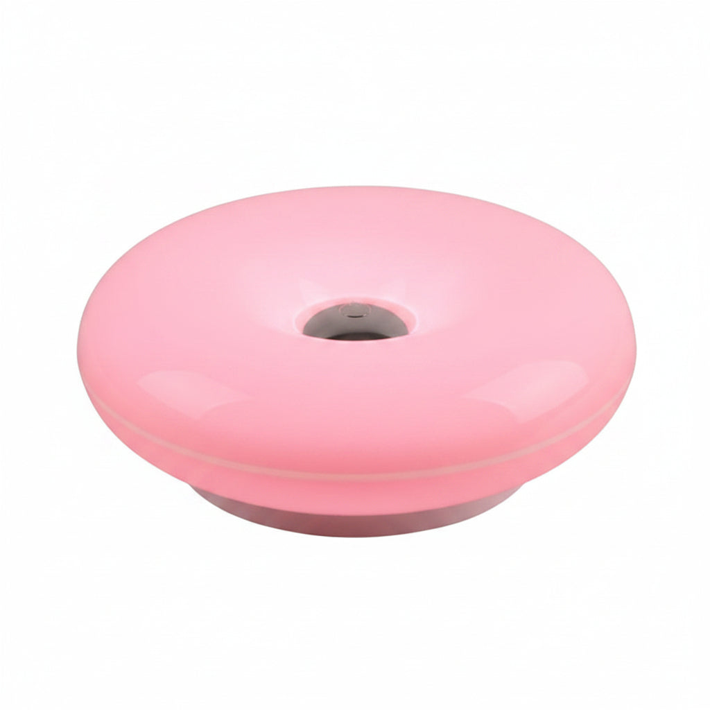 Lampada a forma di ciambella arancione moderna per un'illuminazione ambientale elegante