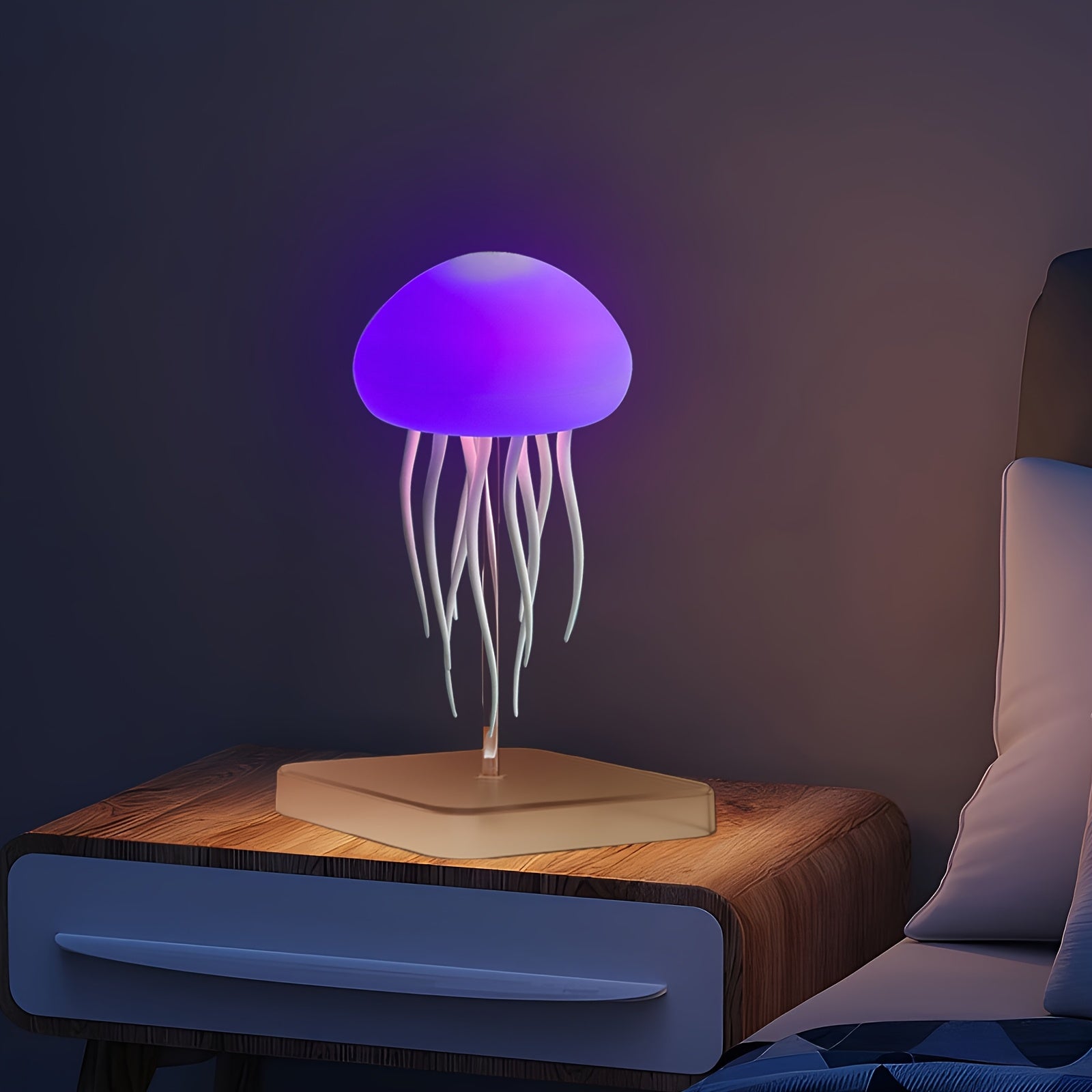 Dancing Jellyfish Bedside Lamp with Remote Control