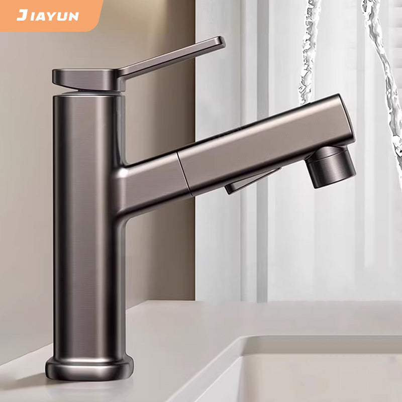 Robinet d'évier à trois modes avec douchette extractible