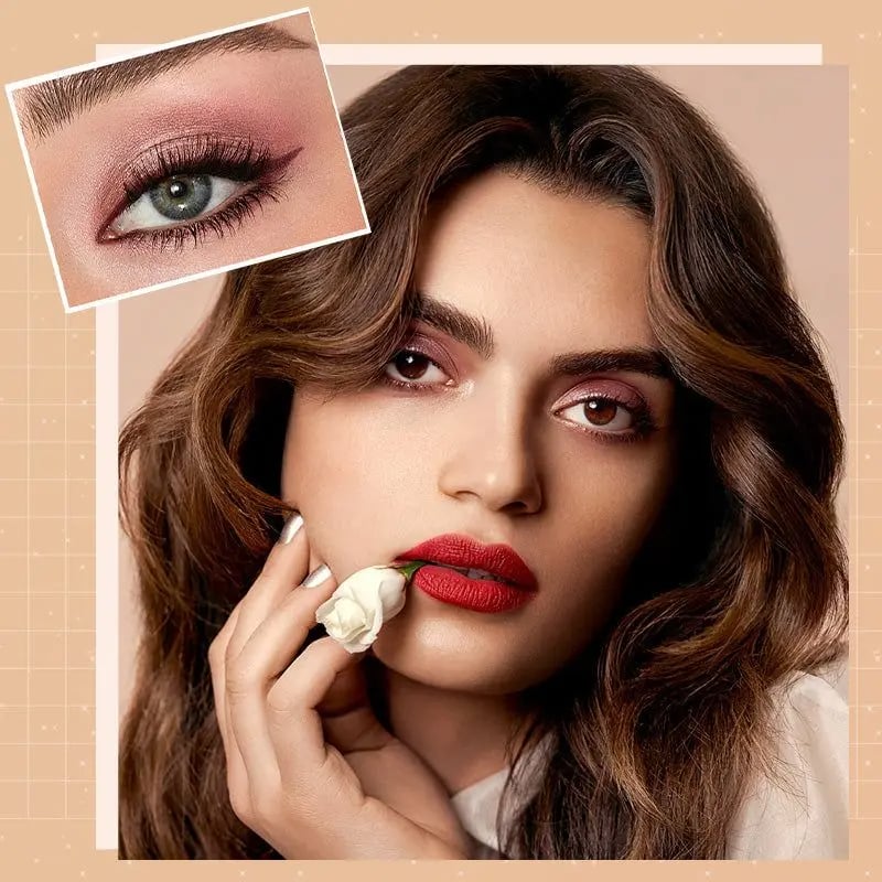Palette de fards à paupières pailletés 10 couleurs – Poudre maquillage à effet brillant haute brillance pour un maquillage des yeux glamour – Pigmentation intense