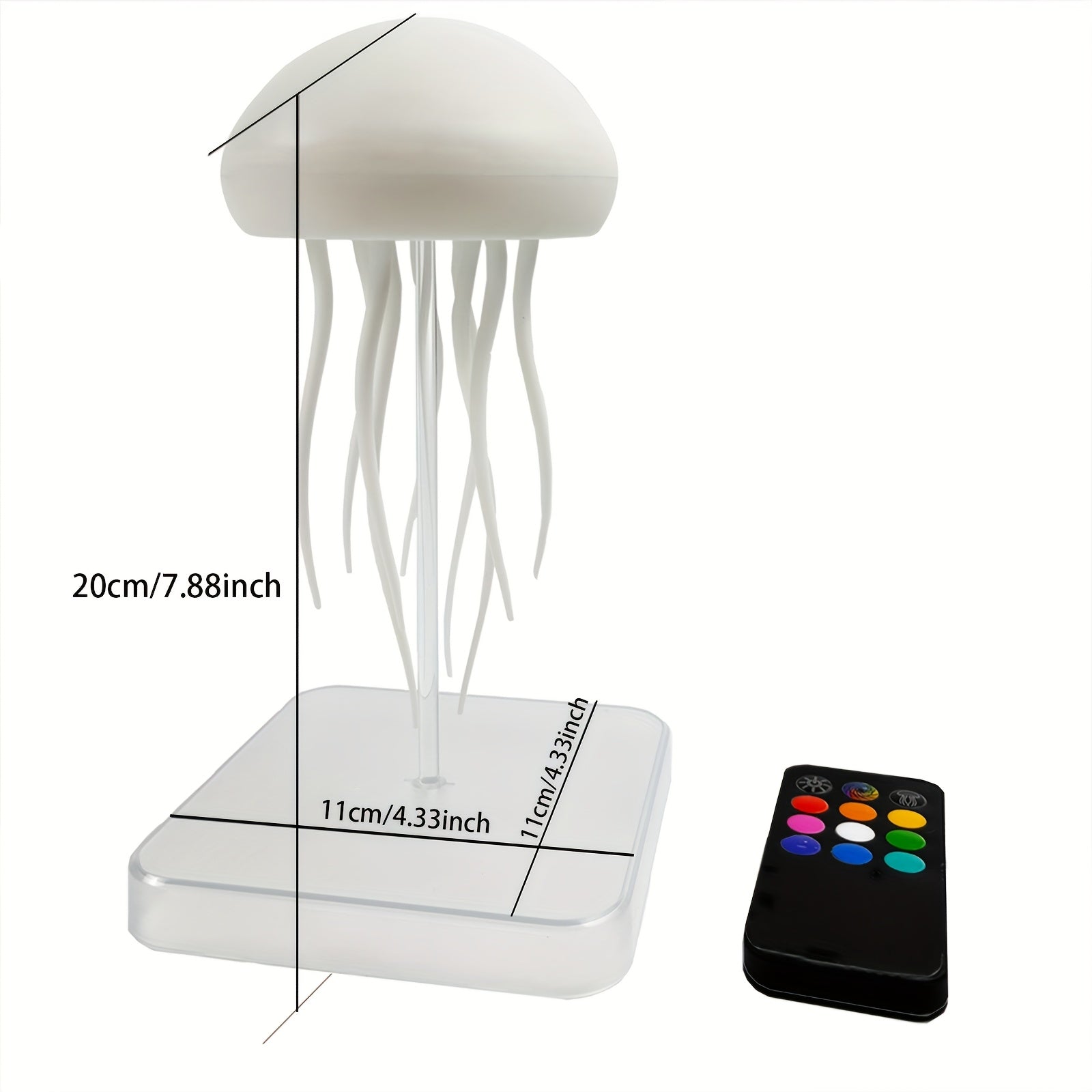 Dancing Jellyfish Bedside Lamp with Remote Control
