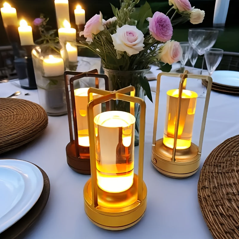 Rechargeable Vintage Table Lamp