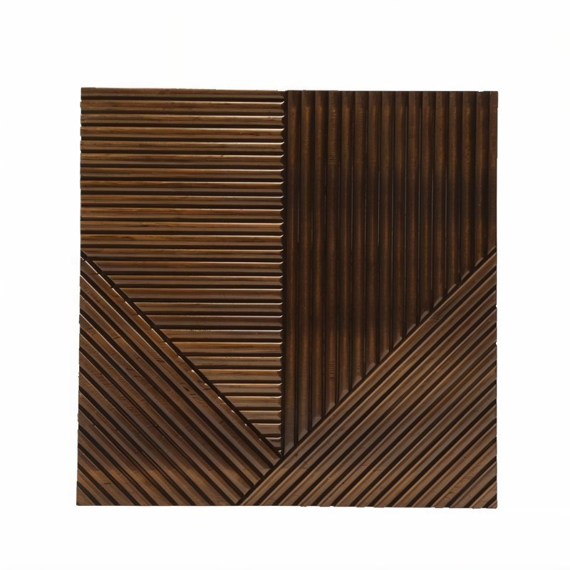 Adira geometrické dřevěné nástěnné panely pro stylové akcentové stěny