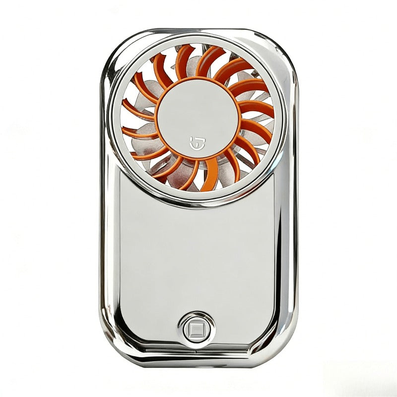 Cestovní ventilátor se štíhlým zrcadlem