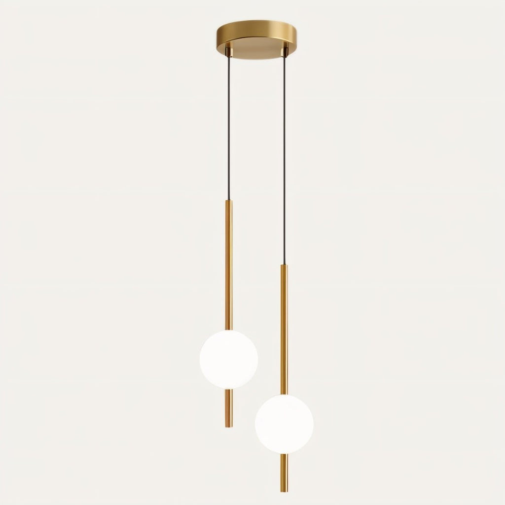 Aster Nordische Glas-Pendelleuchte für moderne Innenräume