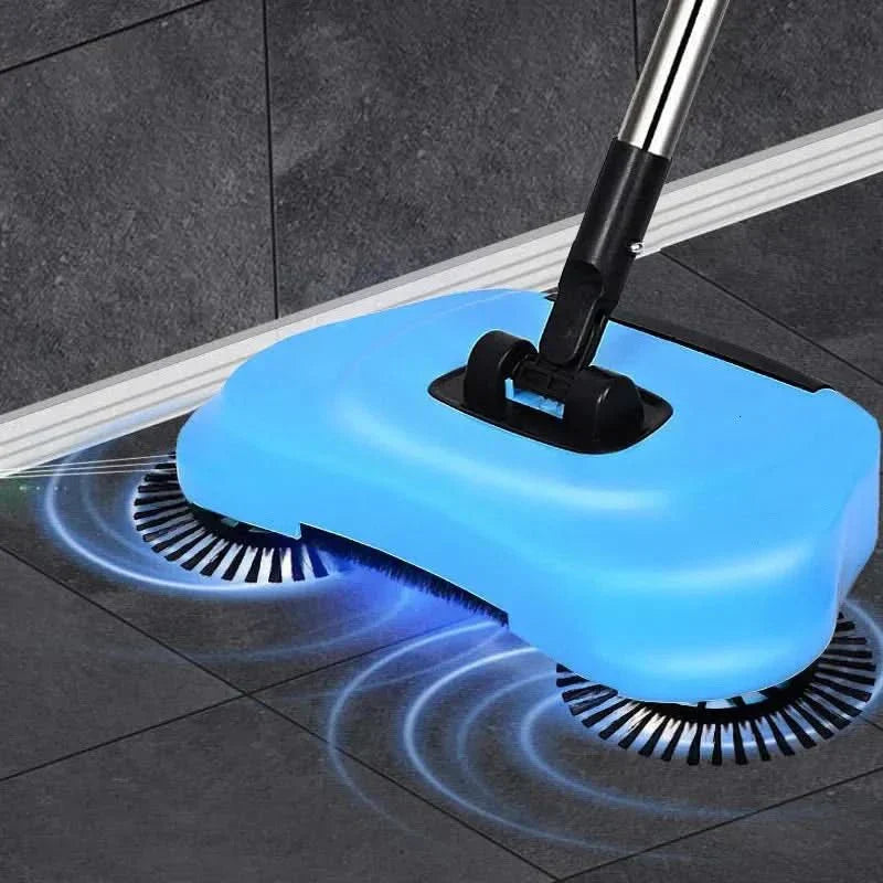 GreenGlide 2in1 Vacuum Broom - Cordless and Quiet for All Floors