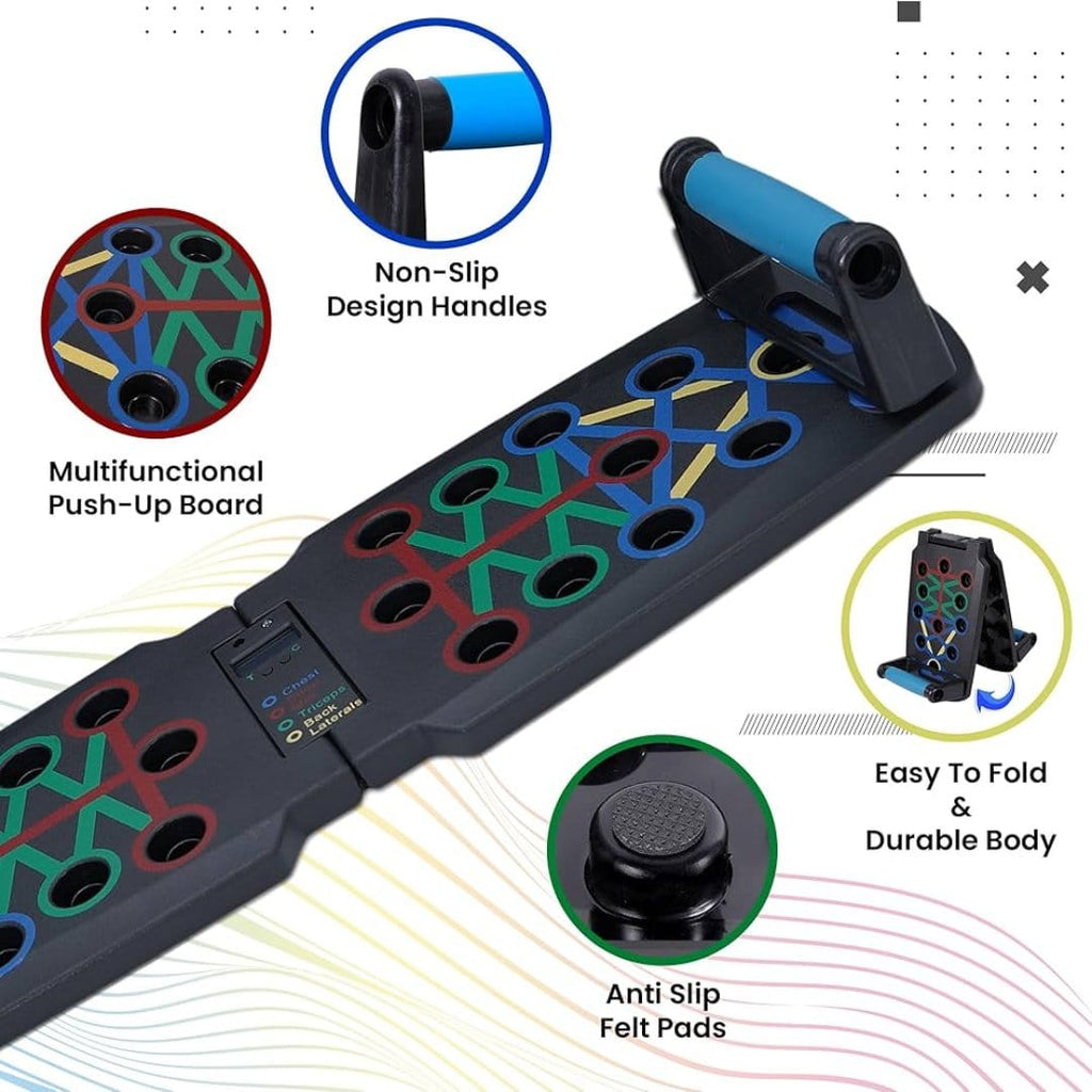 30-In-1 Digital Push-Up Board For At-Home Workouts And Full-Body Training | Fervei