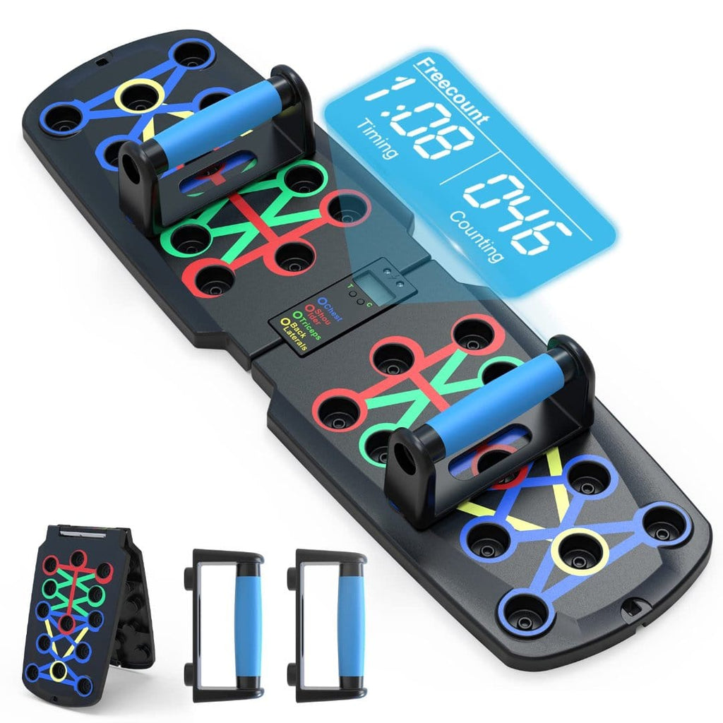 30-In-1 Digital Push-Up Board For At-Home Workouts And Full-Body Training | Fervei