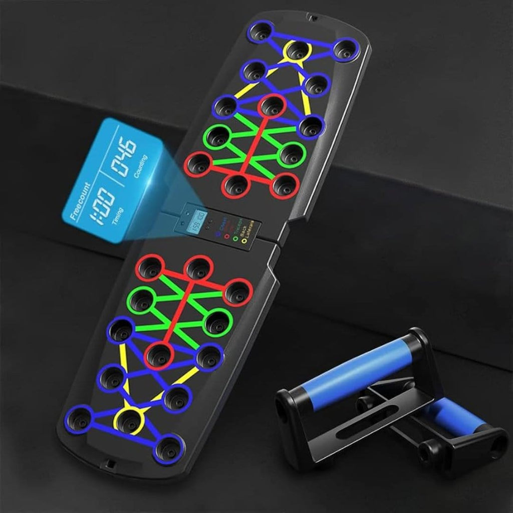 30-In-1 Digital Push-Up Board For At-Home Workouts And Full-Body Training | Fervei