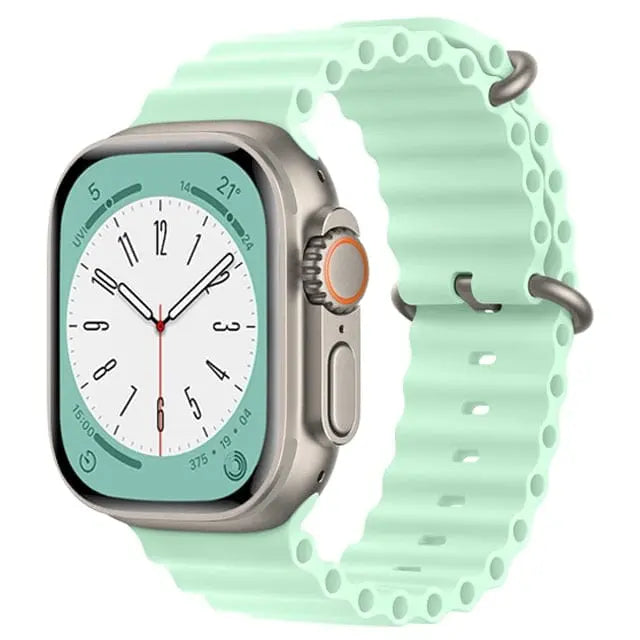 AquaFlex Armband für Apple Watch Wasserfreundliches Uhrenarmband | Fervei