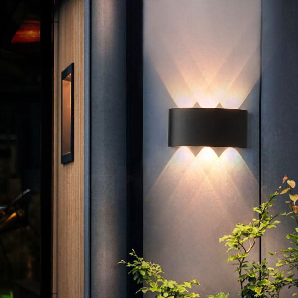 AquaNova Waterproof LED Outdoor Wall Light Elegant Energy Efficient Aluminum Fixture