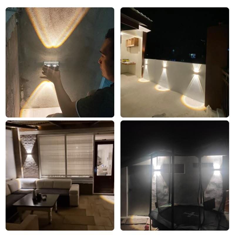 AquaNova Waterproof LED Outdoor Wall Light Elegant Energy Efficient Aluminum Fixture