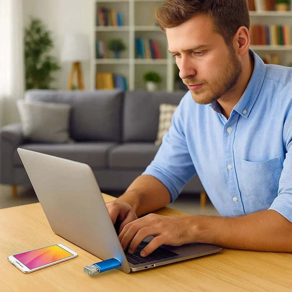 AeroPlug OTG USB Drive for Fast Plug-and-Play Storage