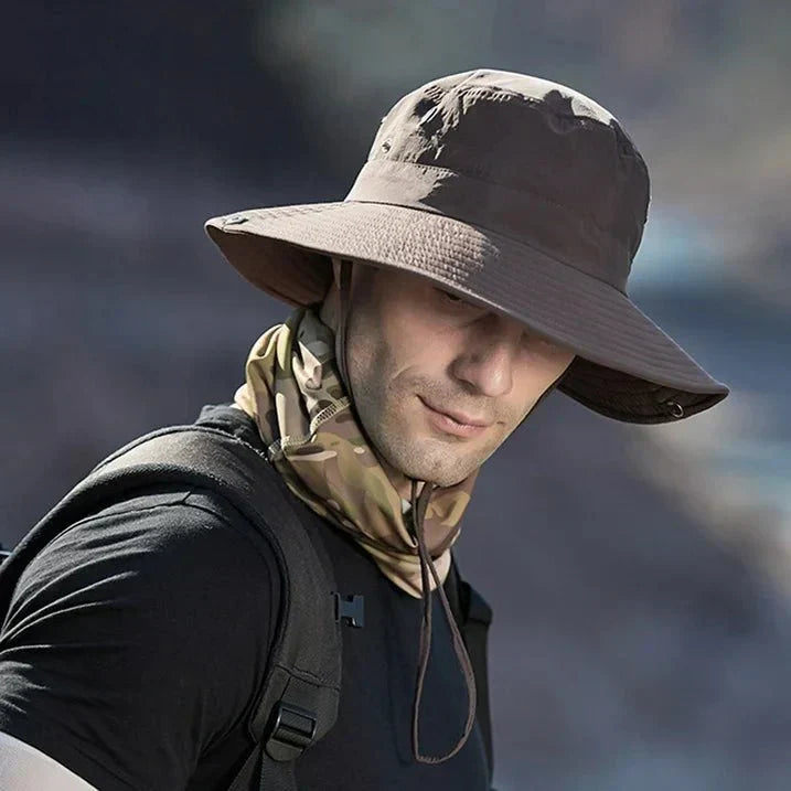 SunTrail Breathable Sun Hat With UV Protection For Outdoor Adventures