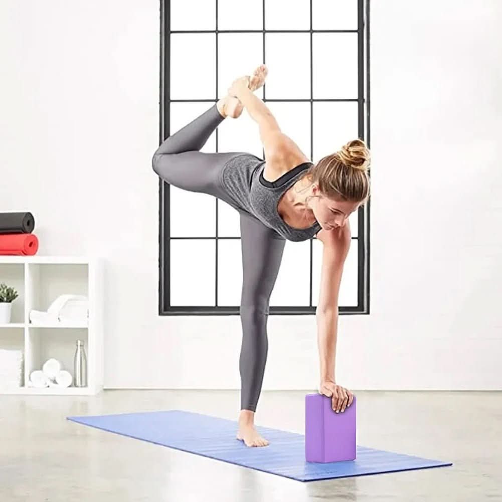 Blocco Yoga NovaFlex in Schiuma per Equilibrio Stabile e Comfort