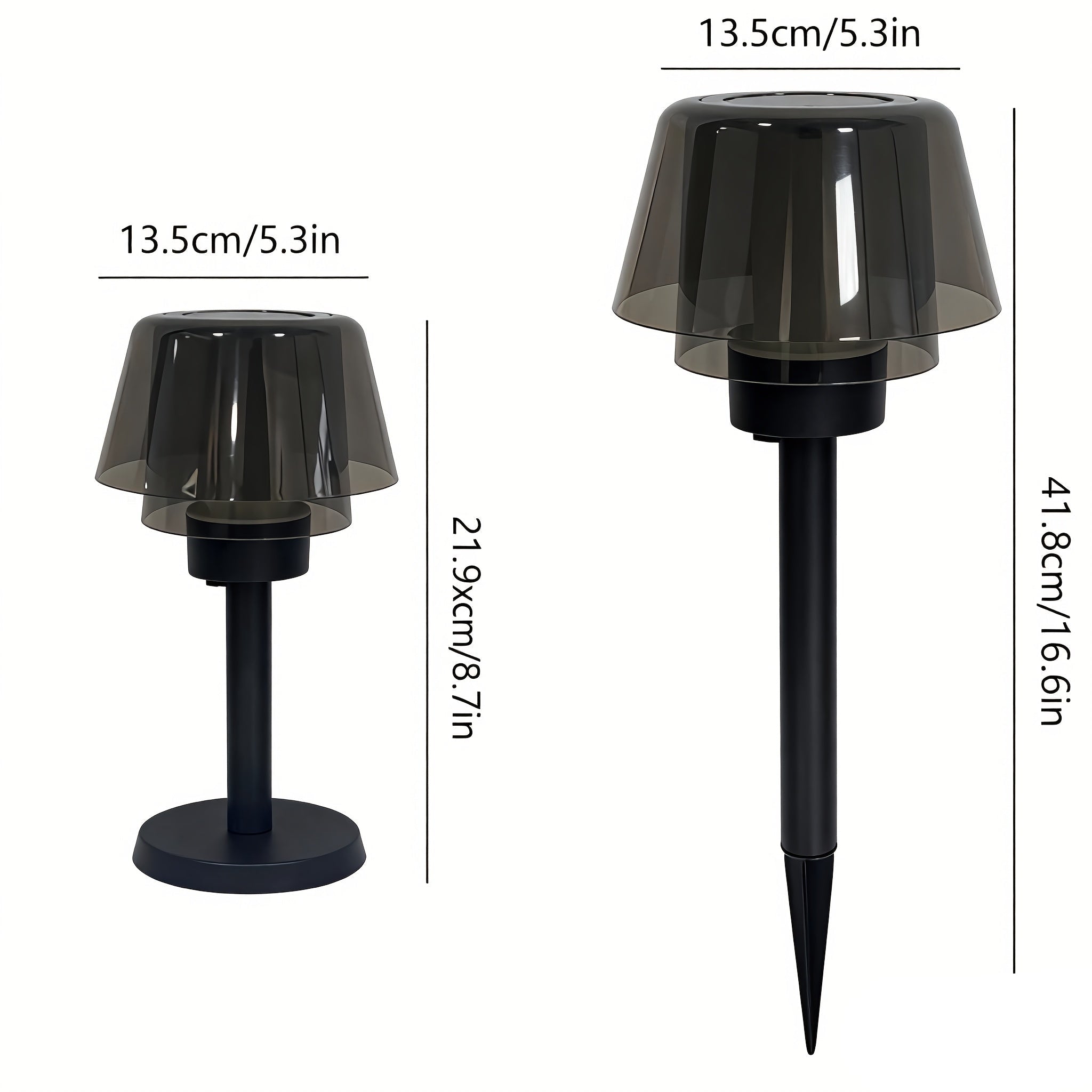 Dekorativní solární ohnivá lucerna pro elegantní venkovní prostory
